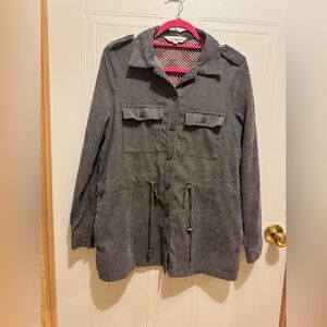 DAVI & DANI Sz M Charcoal Utility Jacket VGUC 😊😊
